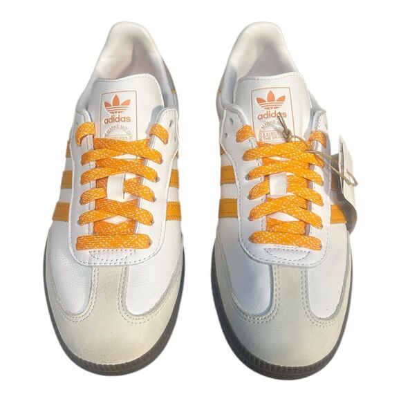 Adidas Samba OG Orange Leather Women’s 7 IE6521 - Picture 2 of 9